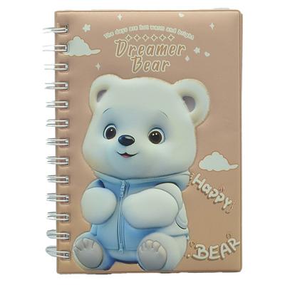 Taros 7623 Kabartma Figürlü Not Defteri 13X18cm Happy Bear