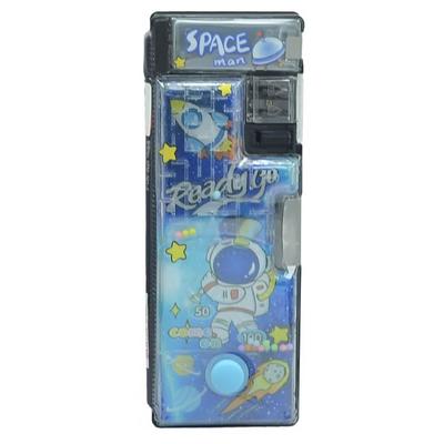 Taros 7651 2 Gözlü Fonksiyonel Kalem Kutusu Labirent Ve Su Oyunlu Space