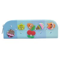 Taros 7690 Silikon Kalem Çantası Delikli Süslü