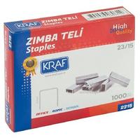 Kraf Arşiv Tipi Kollu Makine İçin Zımba Teli 23/15 Beyaz