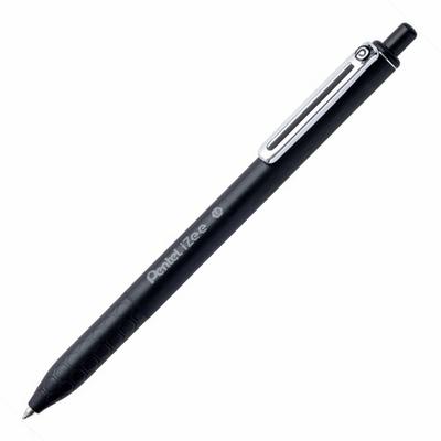Pentel İzee Bx470 Basmalı Tükenmez Kalem Siyah