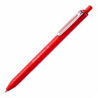 Pentel İzee Bx470 Basmalı Tükenmez Kalem Kırmızı