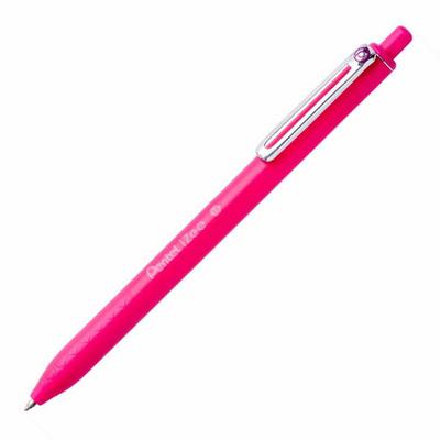 Pentel İzee Bx470 Basmalı Tükenmez Kalem Pembe