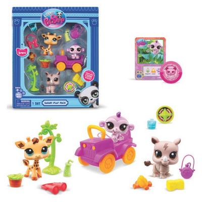 Littlest Petshop Minişler Safari Play Pack