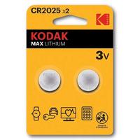 Kodak Max Lithium Button Düğme Pil Cr2025 2'Li Paket