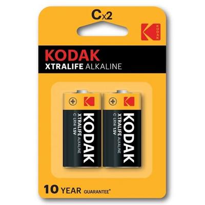 Kodak Xtralife Alkaline C Orta Pil 2'Li Paket