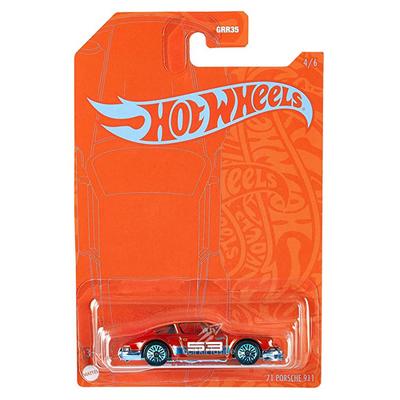 Hot Wheels Grr35 Mavi Ve Parlak Arabalar 4/6 '71 Porsche 911