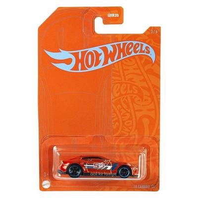 Hot Wheels Grr35 Mavi Ve Parlak Arabalar 3/6 '18 Camaro Ss