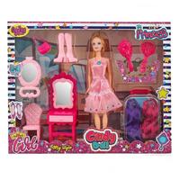 Oydaş 2454 Bavullu Makyaj Masalı Cindy Bebek