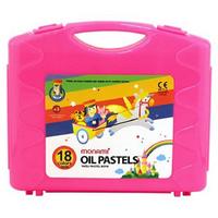 Monami Çantalı Pastel Boya 18 Renk Pembe