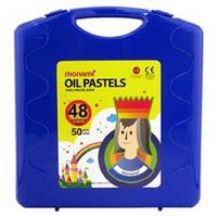 Monami Çantalı Pastel Boya 48 Renk Mavi