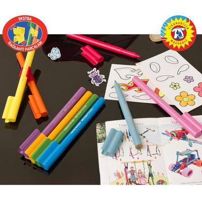 Faber-Castell Eğlenceli Keçeli Kalem 30 Renk