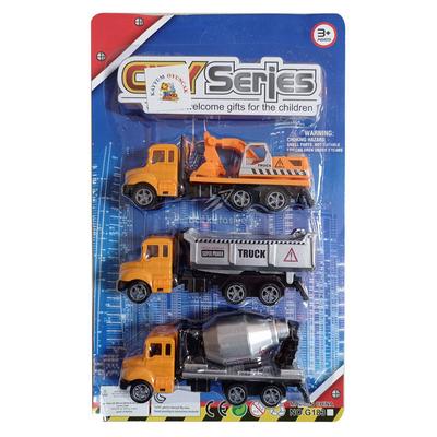 City Series Mini Kamyon Seti 3'Lü