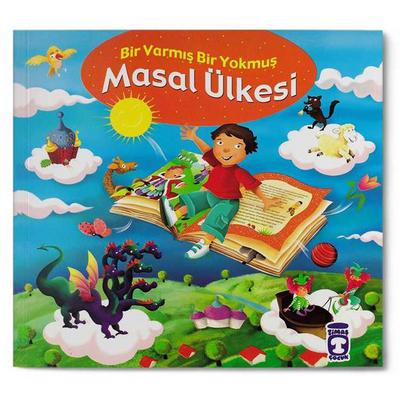 Timaş - Bir Varmış Bir Yokmuş Masal Ülkesi Karton Kapaklı