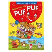 Timaş - Masallarla Karakter Eğitimi - Masal Balonu Puf Puf (Karton Kapaklı)
