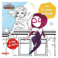 Beta Kids - Marvel Super Hero Adventures İlk Boyama Kitabım - Ghost Spider