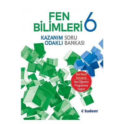 Tudem Kazanım Odaklı Soru Bankası 6.Sınıf Fen Bilimleri