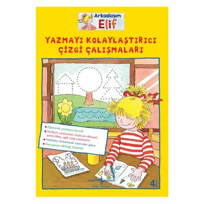 İş Kültür - Arkadaşım Elif - Yazmayı Kolaylaştırıcı Çizgi Çalışmaları