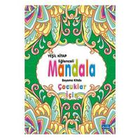 Parıltı - Çocuklar İçin Eğlenceli Mandala Yeşil Kitap