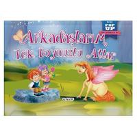 Çiçek Pop Up 3 Boyutlu Masallar - Arkadaşlarm Tek Boynuzlu Atlar