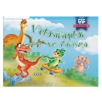 Çiçek Pop Up 3 Boyutlu Masallar - Velosiraptor Ve Yarışma