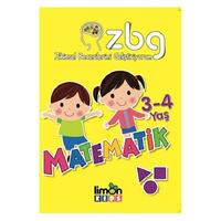 Limon Kids - Zihinsel Becerilerimi Geliştiriyorum Matematik 3-4 Yaş
