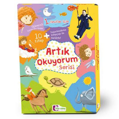 Mor Elma - Artık Okuyorum Serisi 1.Sınıf 10 Kitap Set