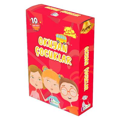 Mor Elma - Okuyan Çocuklar Seti 2 Ve 3.Sınıf 10 Kitap Set