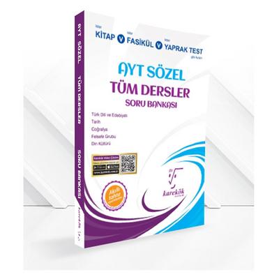 Karekök Soru Bankası Yks Ayt Sözel Tüm Dersler