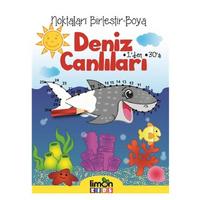 Limon Kids - Noktaları Birleştir Boya - Deniz Canlıları