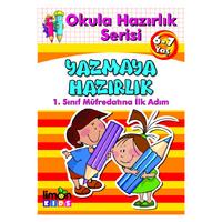 Limon Kids - Okula Hazırlık Serisi Yazmaya Hazırlık 6-7 Yaş