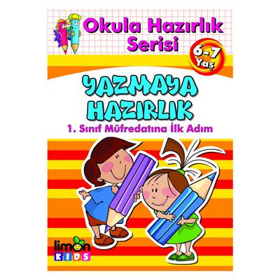 Limon Kids - Okula Hazırlık Serisi Yazmaya Hazırlık 6-7 Yaş