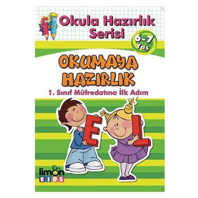 Limon Kids - Okula Hazırlık Serisi Okumaya Hazırlık 6-7 Yaş
