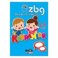 Limon Kids - Zihinsel Becerilerimi Geliştiriyorum Kavramlar 3-4 Yaş