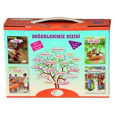 Tanışır - Değerlerimiz Dizisi 16 Kitap Set 2, 3 Ve 4.Sınıflar
