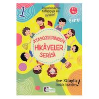 Mor Elma - Atasözlerinden Hikayeler Serisi 1 7+ Yaş 8 Kitap Set