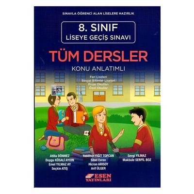 Esen Yay. - Konu Anlatımlı 8.Sınıf Tüm Dersler
