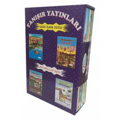 Tanışır - Eşsiz Ülkem Dizisi 8 Kitap Set Ortaokullar İçin