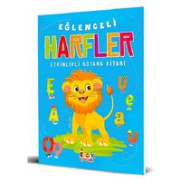 Bıcırık Eğlenceli Harfler Etkinlikli Boyama Kitabı