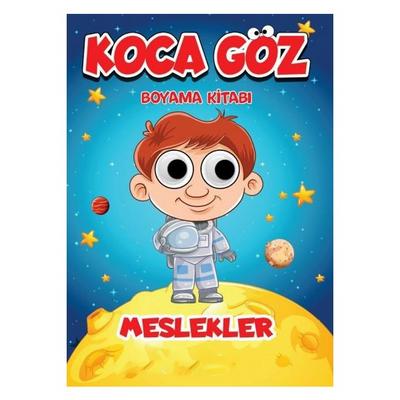 Bookalemun - Kocagöz Boyama Kitabı Meslekler