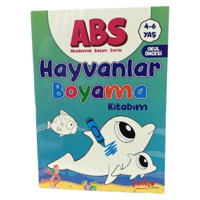Pinokyo - Akademik Başarı Serisi Boyama Kitabı Hayvanlar