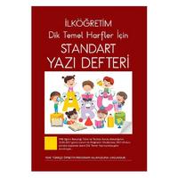 Nurdan Dik Temel Harfler Standart Yazı Defteri Büyük Boy 24 Yaprak