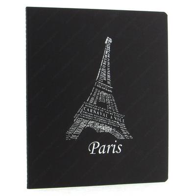 Liz Syh22 Siyah Kapak Defter 20X22 40 Yaprak Çizgili Paris