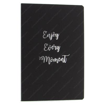 Liz Syh13 Siyah Kapak Defter 13X21 40 Yaprak Çizgili Enjoy Every Moment