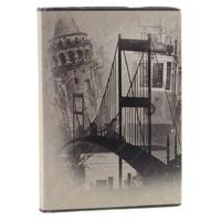 Liz Pv180 Pvc Kapaklı Lüks Defter 14X20cm Çizgili İstanbul