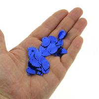 Elişi Pulu 20Mm 5Gr Paket Yaprak Koyu Mavi