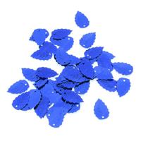 Elişi Pulu 20Mm 5Gr Paket Yaprak Koyu Mavi