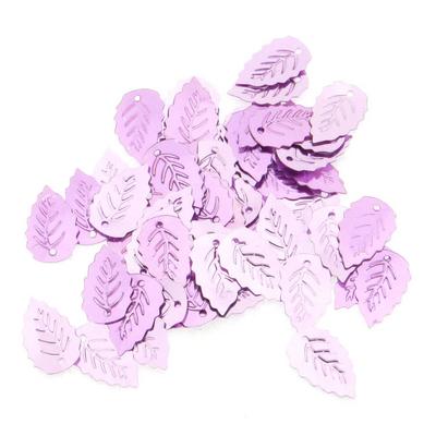 Elişi Pulu 20Mm 5Gr Paket Yaprak Lila