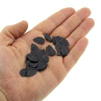 Elişi Pulu 20Mm 5Gr Paket Yaprak Siyah