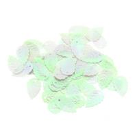 Elişi Pulu 20Mm 5Gr Paket Yaprak Beyaz Gökkuşağı